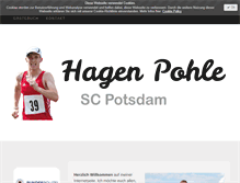 Tablet Screenshot of hagen-pohle.de